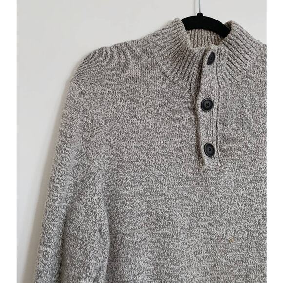 Grey Urban Pipeline Cotton Blend Sweater XXL - Picture 2 of 5